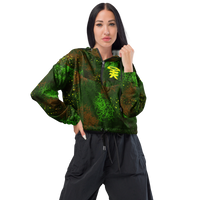 Women’s cropped windbreaker