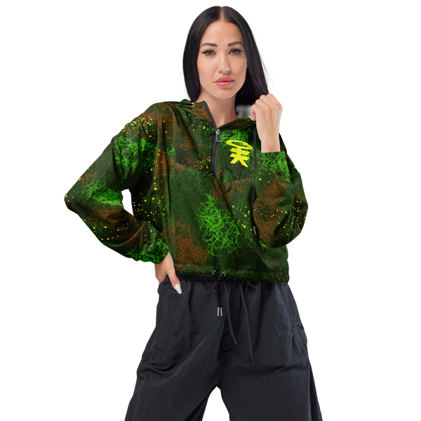 Women’s cropped windbreaker