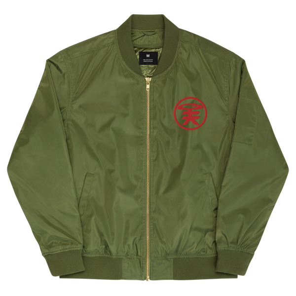 Premium recycled bomber jacket